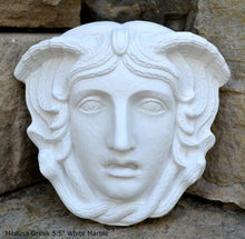 Load image into Gallery viewer, Medusa Greek Sculptural Wall relief www.Neo-Mfg.com 5.5&quot; home decor art
