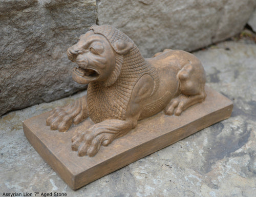 Assyrian Lion De Susa Suse Sculpture statue 7