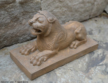 Load image into Gallery viewer, Assyrian Lion De Susa Suse Sculpture statue 7" www.Neo-Mfg.com Museum reproduction
