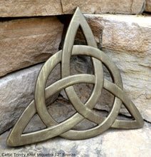 Load image into Gallery viewer, Celtic decor Trinity Knot Wall Plaque sculpture Irish www.Neo-Mfg.com 12&quot; p11
