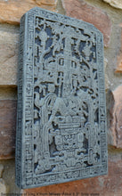 Load image into Gallery viewer, History Aztec Mayan sarcophagus of king K’inich Janaab’ Pakal wall plaque art 8.5&quot; www.Neo-Mfg.com g6
