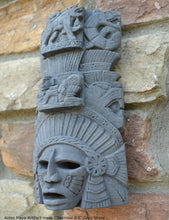 Load image into Gallery viewer, History Aztec Maya Artifact mask Chacmool Sculpture Statue 8.5" Tall www.Neo-Mfg.com home decor art
