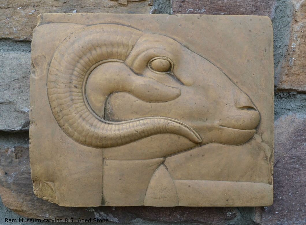 Egyptian Ram fragment Sculpture reproduction art 8.5