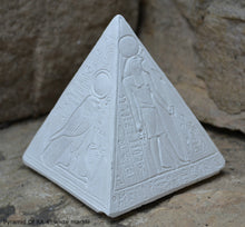 Load image into Gallery viewer, Egyptian Pyramid Pyramidion of Ramose Ra artifact carving sculpture statue 4&quot; www.NEO-MFG.com
