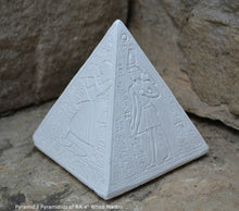 Load image into Gallery viewer, Egyptian Pyramid Pyramidion of Ramose Ra artifact carving sculpture statue 4&quot; www.NEO-MFG.com
