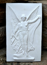 Load image into Gallery viewer, Roman Greek Victory Peonion Olympia Fragment Sculptural wall relief plaque www.Neo-Mfg.com 10&quot; home decor d7
