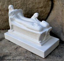 Load image into Gallery viewer, History Egyptian Ushabti Double shabti of married couple Ouchebti 18th dynasty Sculpture Statue www.Neo-mfg.com 5&quot; Museum reproduction
