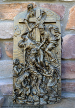 Load image into Gallery viewer, Religious Descent from the Cross Deposition Christ wall art plaque 16" www.Neo-Mfg.com
