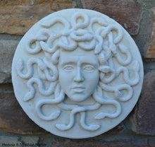 Load image into Gallery viewer, Roman Greek Medusa Sculptural wall relief plaque www.Neo-Mfg.com 8.5&quot; Museum reproduction n11
