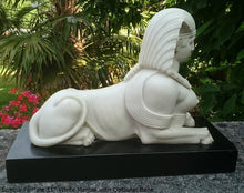 Load image into Gallery viewer, Egyptian Sphinx Female statue fragment replica sculpture Artifact 11&quot; www.Neo-Mfg.com
