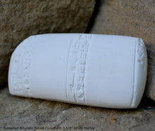 Load image into Gallery viewer, Sumerian Bitumen Tablet Cuneiform Sculptural www.Neo-Mfg.com museum reproduction 3 5/8&quot;

