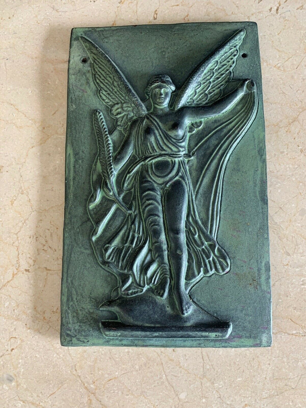 Roman Greek Victory Peonion Olympia Fragment Sculptural wall relief plaque www.Neo-Mfg.com 10