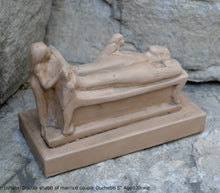 Load image into Gallery viewer, History Egyptian Ushabti Double shabti of married couple Ouchebti 18th dynasty Sculpture Statue www.Neo-mfg.com 5&quot; Museum reproduction
