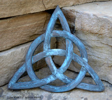 Load image into Gallery viewer, Celtic decor Trinity Knot Wall Plaque sculpture Irish www.Neo-Mfg.com 12&quot; p11
