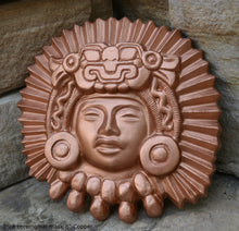 Load image into Gallery viewer, Aztec Inca Zapotec Idol ceremonial mask sculpture wall plaque art www.neo-mfg.com 8&quot; home garden decor n8
