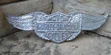 Load image into Gallery viewer, Decor Harley Davidson Vintage Sculpture wall Plaque relief 13&quot; www.Neo-Mfg.com Motorcycle Decor
