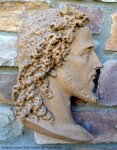 Load image into Gallery viewer, Religious Jesus Christ Cameo 3d Wall sculpture plaque www.NEO-MFG.com 10&quot;
