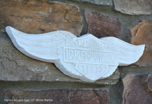 Load image into Gallery viewer, Decor Harley Davidson Vintage Sculpture wall Plaque relief 13&quot; www.Neo-Mfg.com Motorcycle Decor
