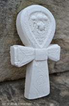 Load image into Gallery viewer, History Egyptian Ankh Tut tomb Carved Sculpture Statue www.Neo-Mfg.com Wall art 5&quot;

