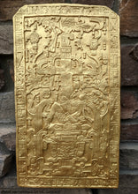 Load image into Gallery viewer, History Aztec Mayan sarcophagus of king K’inich Janaab’ Pakal wall plaque art 18&quot; www.Neo-Mfg.com
