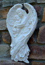 Load image into Gallery viewer, ANGEL holding Child wall frieze sculpture statue 15" neo-mfg art wall plaque
