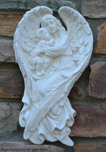 Load image into Gallery viewer, ANGEL holding Child wall frieze sculpture statue 15&quot; neo-mfg art wall plaque
