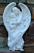 Load image into Gallery viewer, ANGEL holding Child wall frieze sculpture statue 15&quot; neo-mfg art wall plaque
