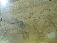 Load image into Gallery viewer, History Egyptian Ramses Seti Abydos with bull Plaque Artifact Sculpture 10.5&quot; www.Neo-Mfg.com home decor e22
