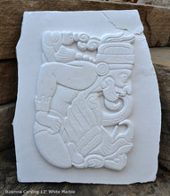 Load image into Gallery viewer, History Aztec Maya Itzamna Artifact Carved Sculpture Statue 13&quot; Tall www.Neo-Mfg.com Wall art Codex
