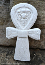 Load image into Gallery viewer, History Egyptian Ankh Tut tomb Carved Sculpture Statue www.Neo-Mfg.com Wall art 5&quot;

