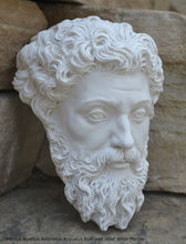 Load image into Gallery viewer, Marcus Aurelius Antoninus Augustus Bust wall relief 9&quot; Museum Quality www.Neo-Mfg.com
