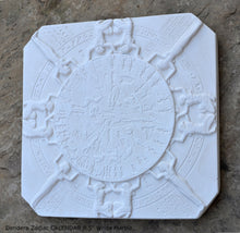 Load image into Gallery viewer, Egyptian Dendera Zodiac CALENDAR Sculptural wall relief plaque 8.5&quot; Museum Quality www.Neo-Mfg.com g22

