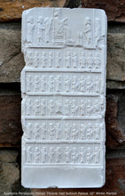 Load image into Gallery viewer, Assyrian Apadana Persepolis Shiraz Throne Hall Sotoun Palace Sculpture reproduction art 10" www.Neo-Mfg.com Museum Reproduction j1
