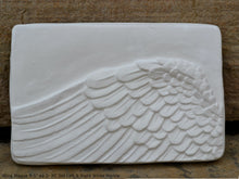 Load image into Gallery viewer, Angel Wings 2pc wall sculpture statue plaque www.Neo-Mfg.com Memorial
