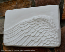 Load image into Gallery viewer, Angel Wings 2pc wall sculpture statue plaque www.Neo-Mfg.com Memorial
