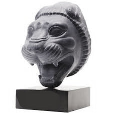 Assyrian Persian Persepolis Lion of Gilgamesh head capital Sculpture statue 4