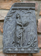 Load image into Gallery viewer, Roman Greek Dāmatēr Frieze fragment Sculpture reproduction art 12&quot; www.Neo-Mfg.com home decor a14
