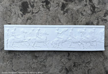 Load image into Gallery viewer, History Roman horsemen Stela Fragment Sculptural wall relief plaque www.Neo-Mfg.com 9&quot; Henning design

