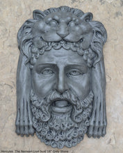 Load image into Gallery viewer, Hercules and The Nemean Lion bust Sculpture 18&quot; www.Neo-Mfg.com home decor Museum Reproduction
