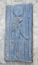 Load image into Gallery viewer, History Egyptian Sekhmet Kom Ombo Temple Sculptural wall relief www.Neo-Mfg.com 11" e7
