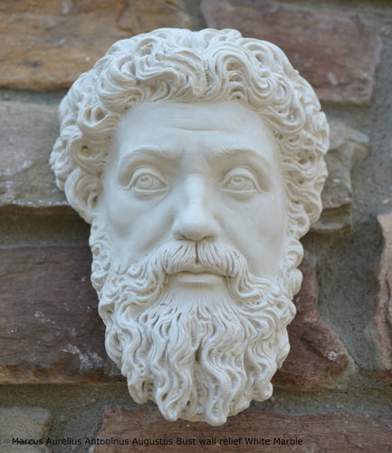 Marcus Aurelius Antoninus Augustus Bust wall relief 9