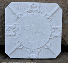Load image into Gallery viewer, Egyptian Dendera Zodiac CALENDAR Sculptural wall relief plaque 8.5" Museum Quality www.Neo-Mfg.com g22
