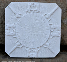 Load image into Gallery viewer, Egyptian Dendera Zodiac CALENDAR Sculptural wall relief plaque 8.5&quot; Museum Quality www.Neo-Mfg.com g22
