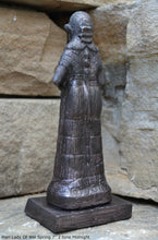 Load image into Gallery viewer, Assyrian Sumerian Goddess Inanna Ishtar Mari Lady Of Wel Spring Sculpture Statue 7" Tall www.Neo-Mfg.com Goddess with Vase La déesse au vase

