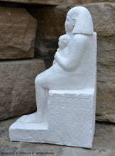 Load image into Gallery viewer, History Egyptian Senenmut holding princess Neferure i Artifact Sculpture 8" www.Neo-Mfg.com home decor
