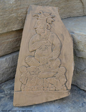 Load image into Gallery viewer, Aztec Mayan Tablet of Slaves fragment wall Sculpture plaque 13" www.Neo-Mfg.com Home decor a5
