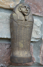 Load image into Gallery viewer, Egyptian Harkhebit Sarcophagus Sculpture reproduction art 7.25&quot; www.Neo-Mfg.com home decor Museum

