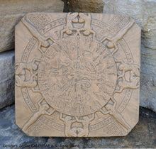 Load image into Gallery viewer, Egyptian Dendera Zodiac CALENDAR Sculptural wall relief plaque 8.5&quot; Museum Quality www.Neo-Mfg.com g22
