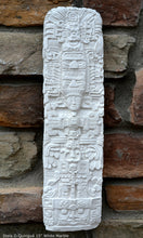 Load image into Gallery viewer, History Aztec Maya Artifact Carved Otum Quirigua Stela Sun Stone Sculpture Statue 15&quot; Tall www.Neo-Mfg.com
