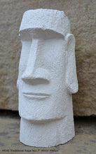 Load image into Gallery viewer, MOAI Traditional Rapa Nui Stone Statue Sculpture www.Neo-Mfg.com 7&quot; Easter island
